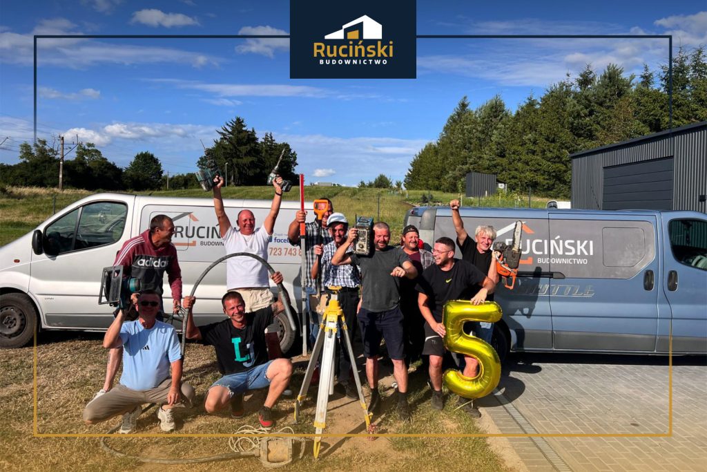 5 urodziny Ruciński Budownictwo -jubileuszowe spotkanie zespołu.