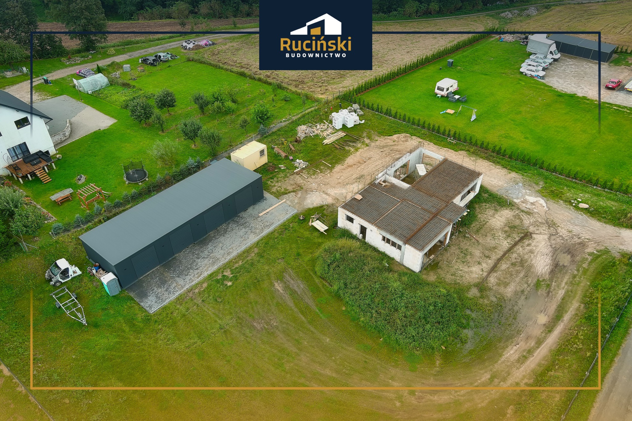 Dom jednorodzinny w Nowej Wsi – Ruciński Budownictwo