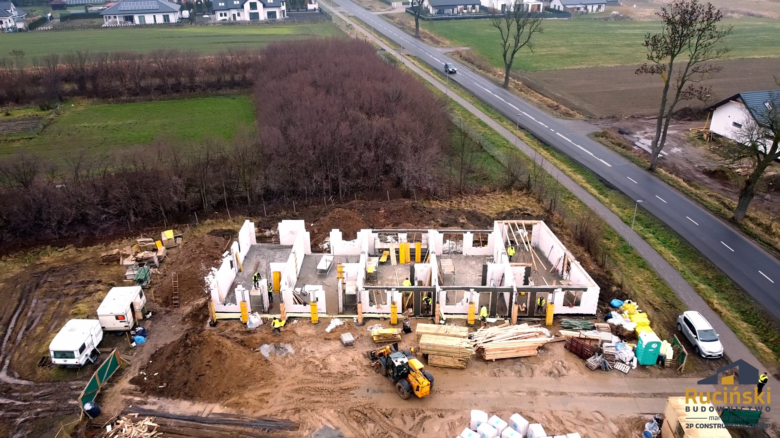 Zabudowa szeregowa w Iławie – postęp prac